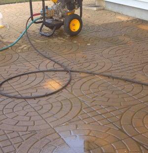 Power wash and Concrete Tile Cleaning